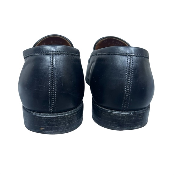 Allen Edmonds Lake Forest Loafers Shoes Black Leather Hand Crafted in USA Sz 12 - Picture 7 of 16